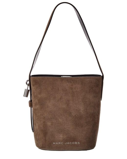 Marc Jacobs Brown Suede Drifter Suede Bucket Bag