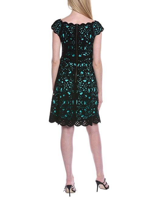 Shani Green Nue By A-Line Dress