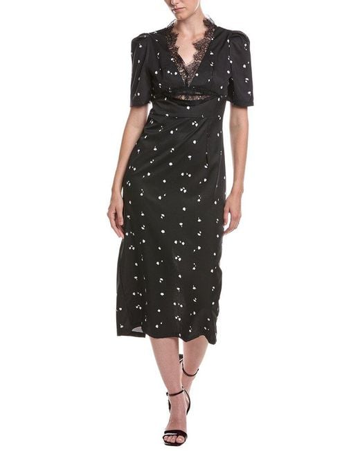 Moonsea Black Maxi Dress