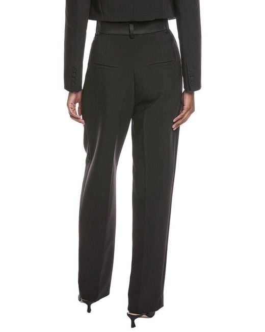 Bardot Black Fia Satin Trouser