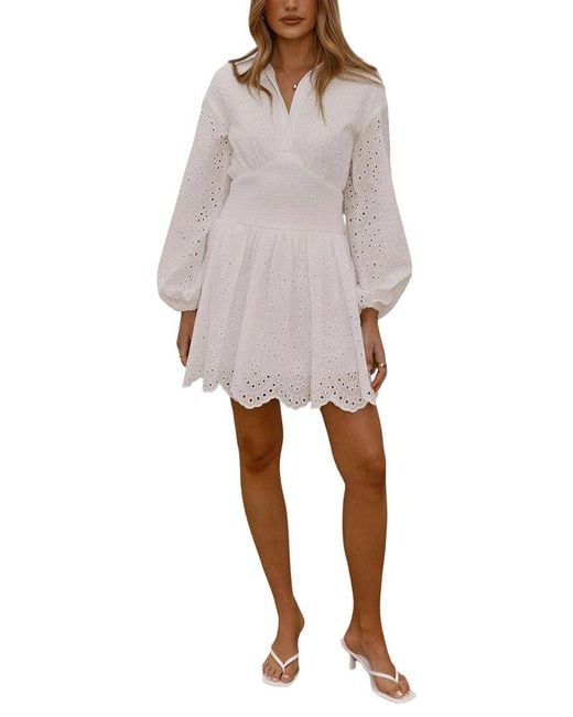 ENJOY PETRA White Mini Dress