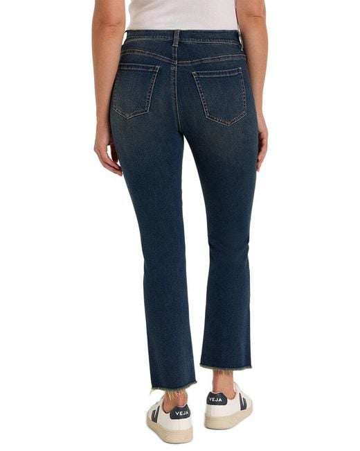 NIC+ZOE Blue Petite Boardwalk Demi-Boot Jean
