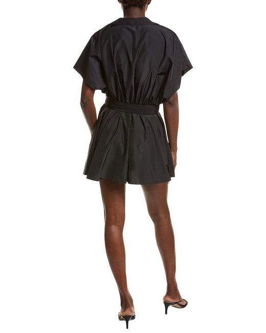 Norma Kamali Black Super Os Boyfriend Shirtdress