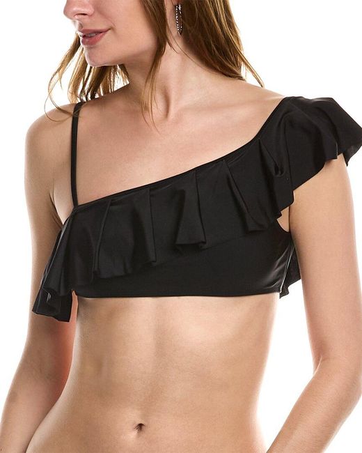 Ramy Brook Black Luna Bikini Top