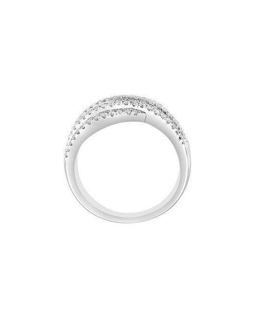 Effy Fine Jewelry White 14K 0.95 Ct. Tw. Diamond Ring
