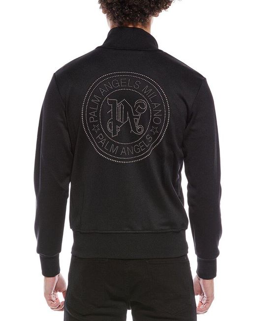 Palm Angels Black Jacket for men