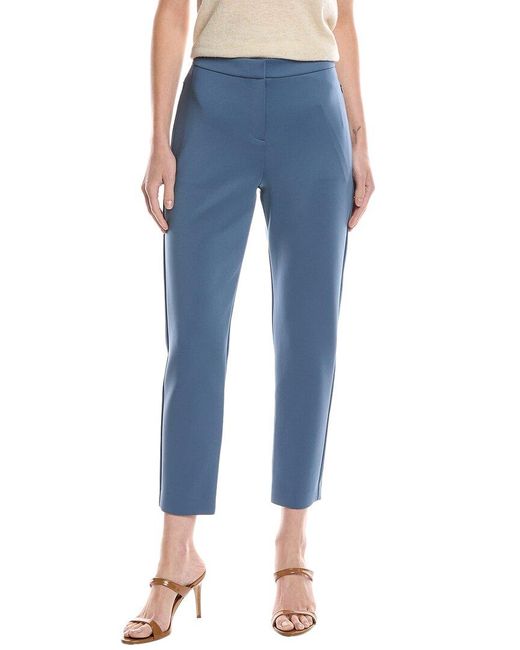 Theory Blue Tapered Pant
