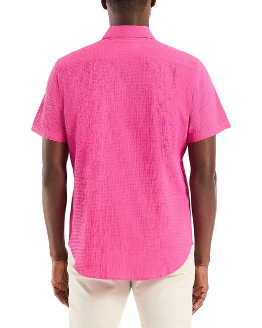 Robert Graham Pink Piers Woven Shirt for men