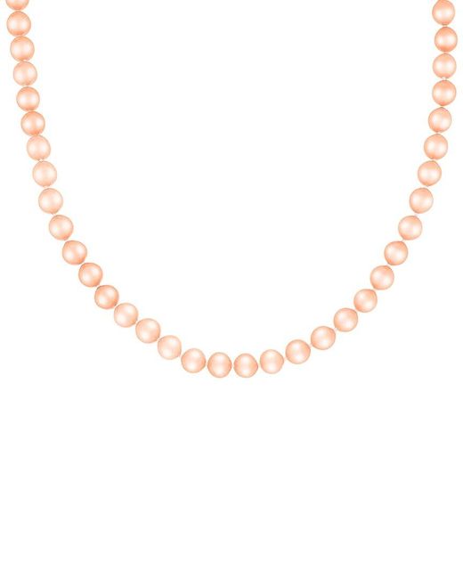 Splendid White 14k 8-9mm Pearl Necklace
