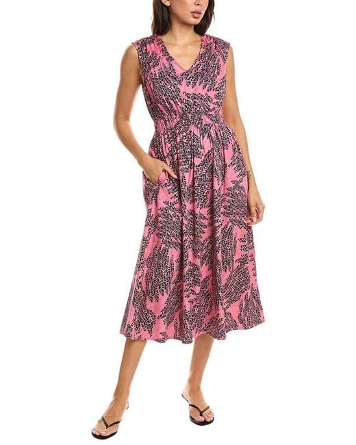 NIC+ZOE Red Blush Of Spring Dierdre Dress