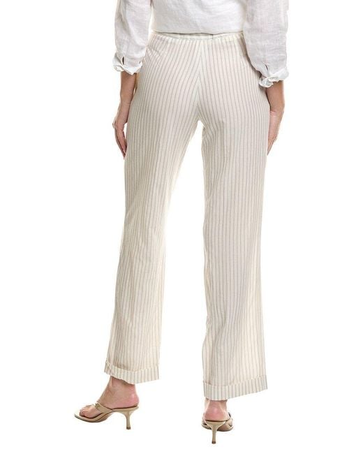 Officine Generale White Officine Generale Miranda Pant