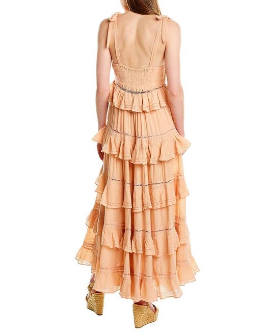 Ash Pink Diwani Maxi Dress