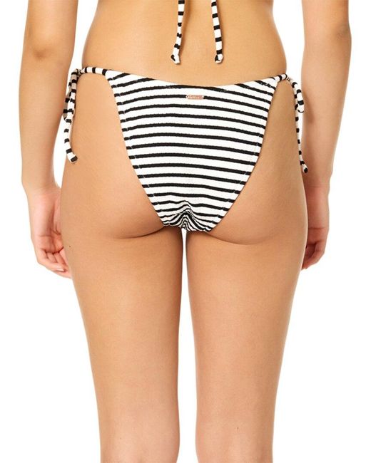 Raisins Black Stringer Swim Bottom