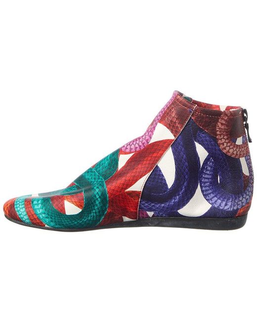 Arche Multicolor Lilou Leather Flat