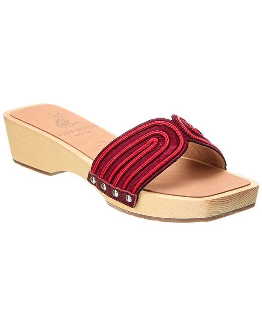 Ancient Greek Sandals Pink The Harness Clog