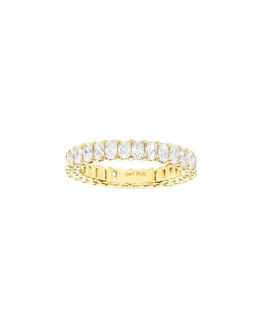 Amairah White 14K 4.00 Ct. Tw. Lab-Grown Diamond Eternity Ring