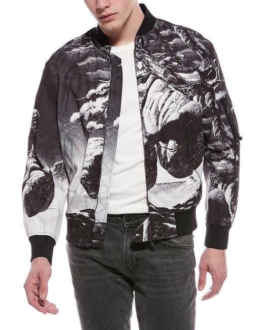 Valentino Gray Print Jacket for men