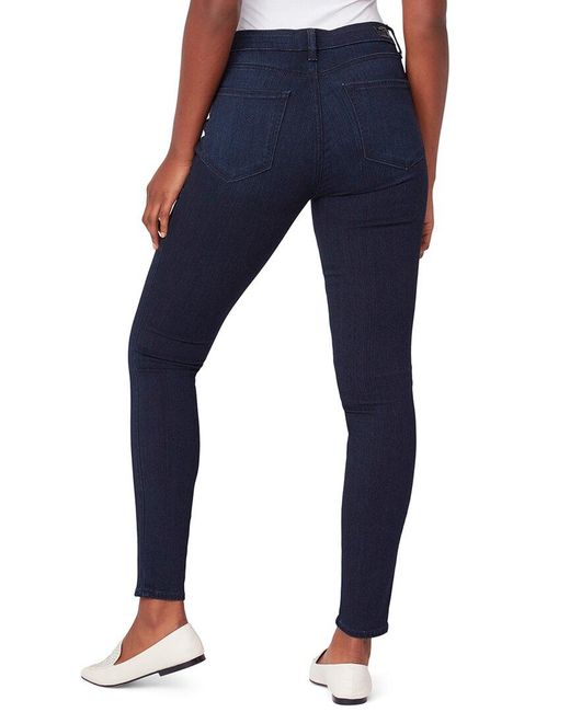 PAIGE Blue Bombshell Lana High-rise Ankle Ultra Skinny Jean