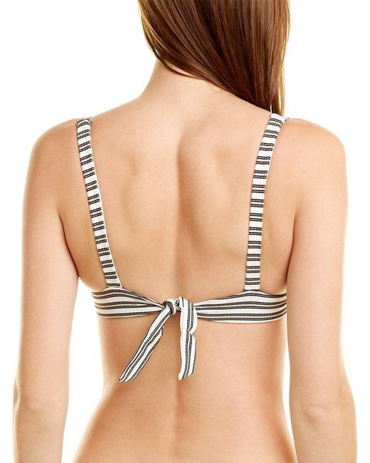 Vitamin A Brown Demi Triangle Bra