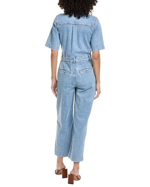 Faherty Brand Blue Denim Michelle Jumpsuit