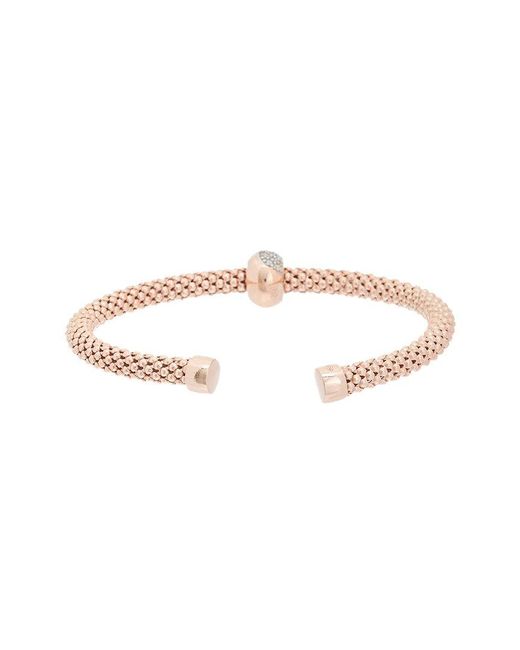 Meshmerise White Mesh 0.25 Ct. Tw. Diamond Bangle Bracelet