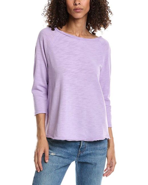 InCashmere Purple Raglan T-Shirt