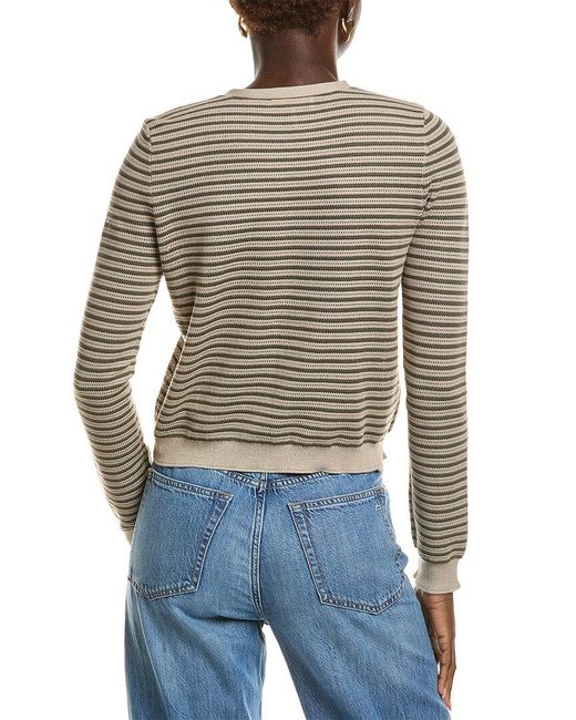 Rag & Bone Blue Zane Stripe Cardigan