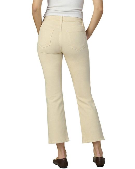 Joe's Jeans Natural The Callie Cropped Bootcut Creme Brulee Jean