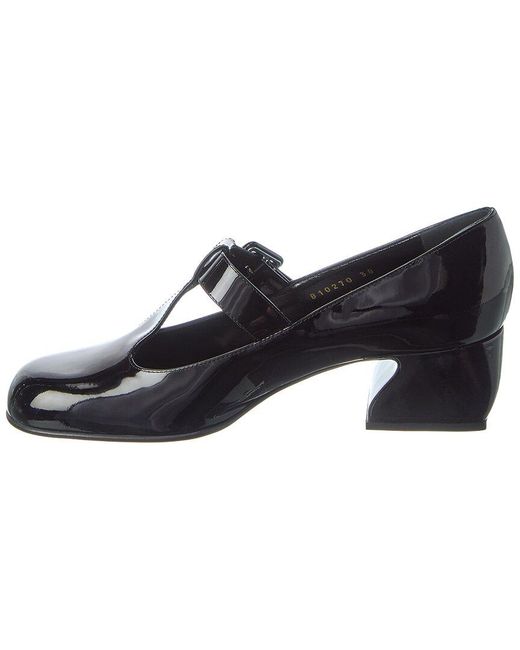 Sergio Rossi Black Patent Pump