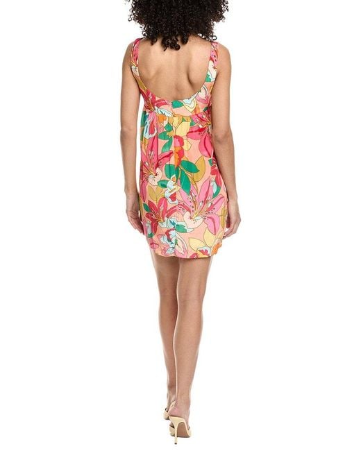 Amanda Uprichard Red Bello Mini Dress