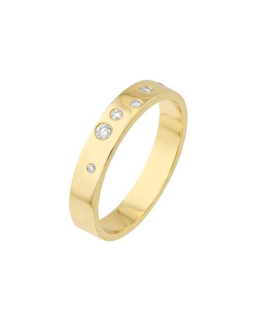 HAWLEY ST White 14K 0.07 Ct. Tw. Diamond Fashion Ring