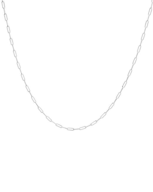 Haus of Brilliance White 14K Chain Necklace for men