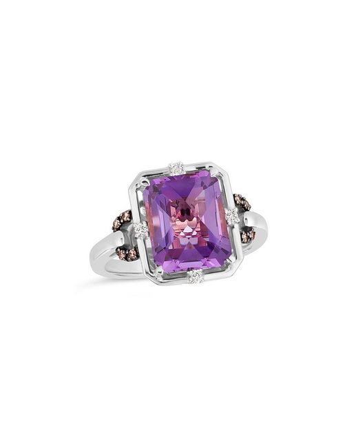 Le Vian Purple 14k 3.85 Ct. Tw. Diamond & Amethyst Ring