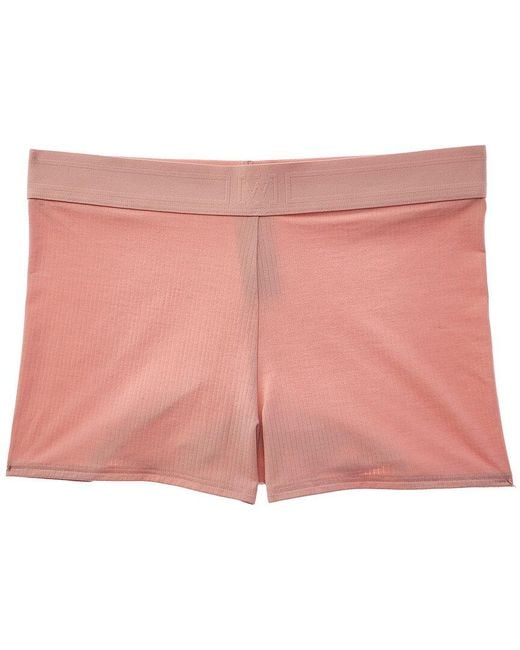 Wolford Pink Beauty Cotton Bike Short