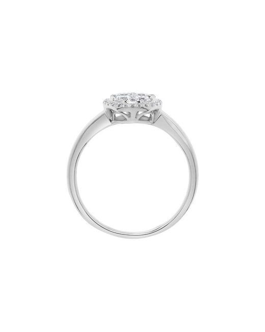 H.J. Namdar White 14K 0.50 Ct. Tw. Diamond Cluster Ring