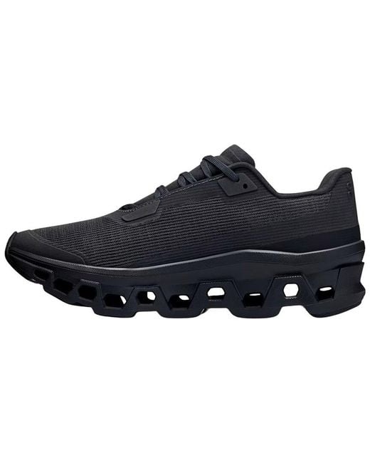 On Shoes Black Cloudmonster Void Sneaker