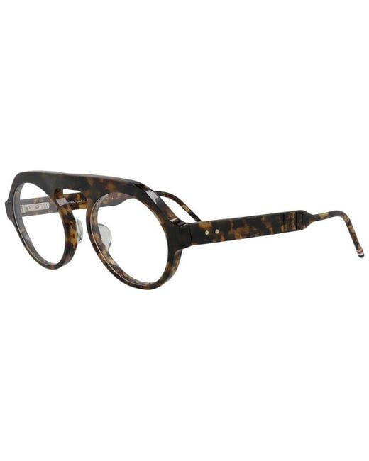 Thom Browne Brown Novelty 52Mm Optical Frames