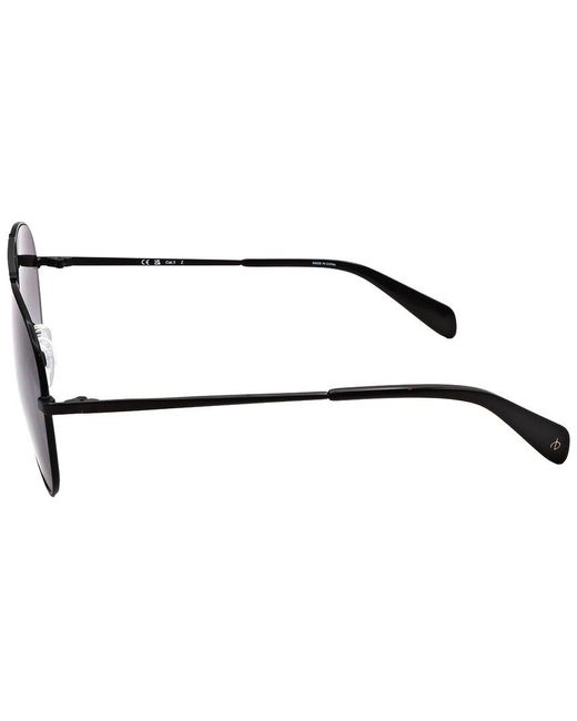 Rag & Bone Brown Rnb5052 59Mm Polarized Sunglasses