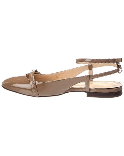 Tod's Natural Patent Flat