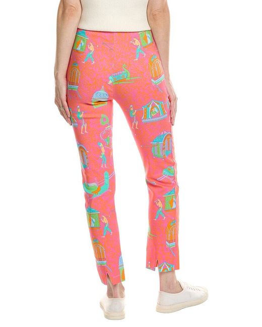 Gretchen Scott Red Palanquin Party Pant