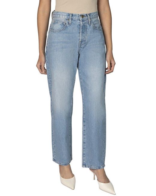 Nelle Atelier Blue Petite The Claire Boyfriend Denim