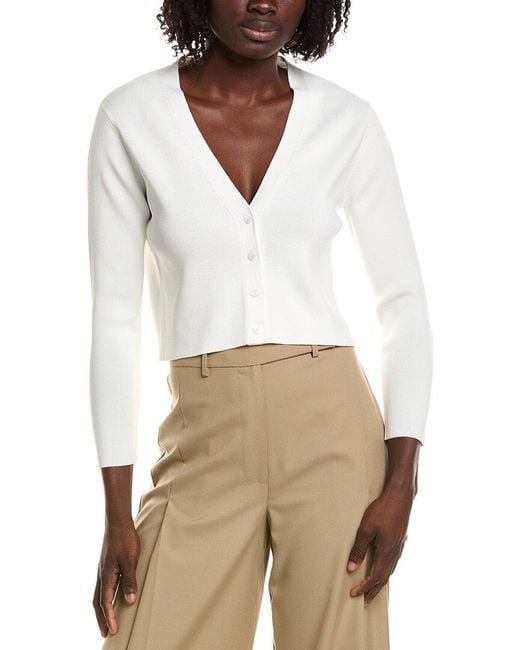 Alexis White Aldeo Cardigan