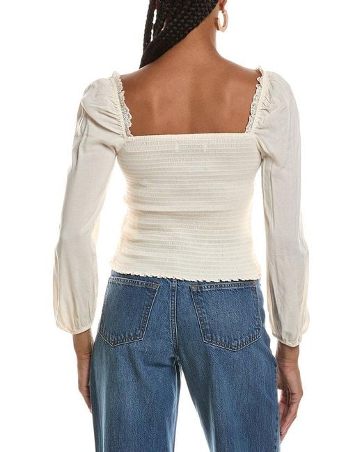 Seraphin Blue Top
