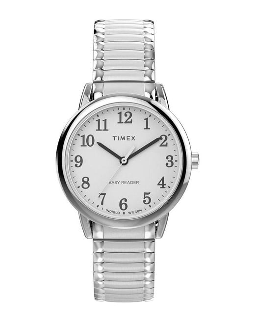 Timex Gray Easy Reader Watch