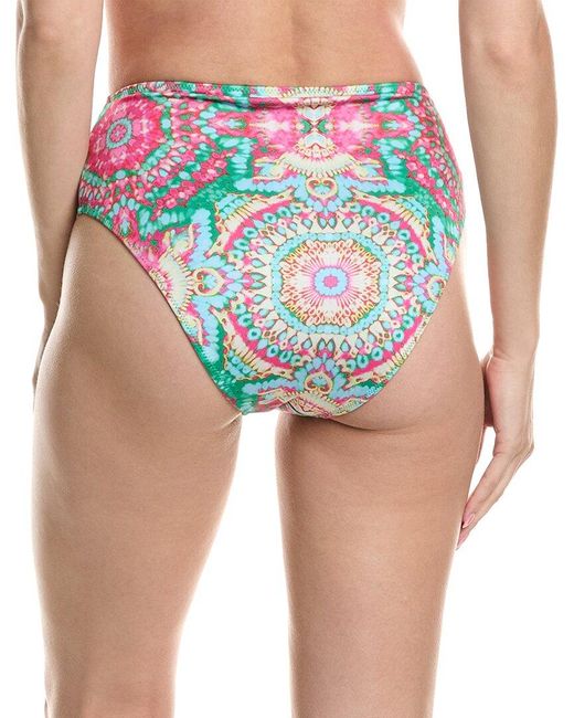 Ramy Brook Red Palais Kimber Bikini Bottom