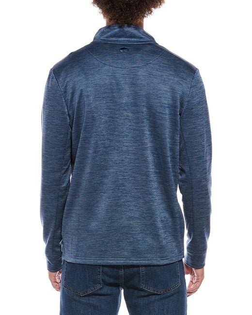 COSTA APPAREL Blue Harbor 1/4-Zip Fleece Pullover for men