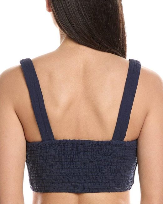 Echo Blue Supersoft Gauze Bra Top