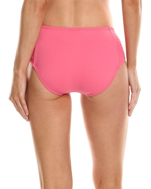 Kate Spade Pink Smocked Bikini Bottom