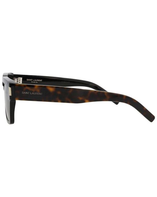 Saint Laurent Black Sl732Fvadi 55Mm Sunglasses for men