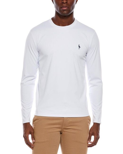 Tailorbyrd White Rashguard Top for men
